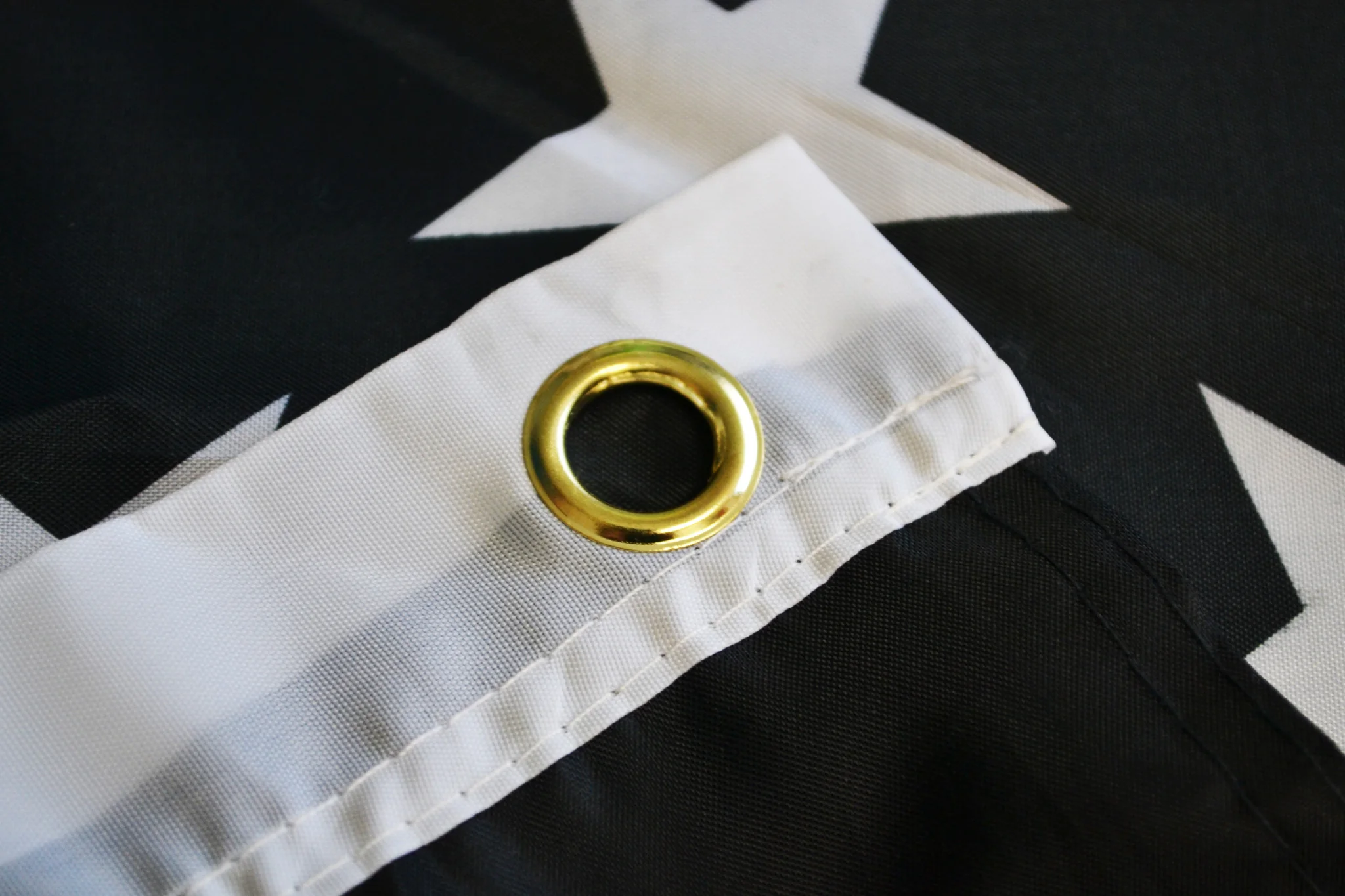 Thin Red Line American Flag with Grommets - Image 3